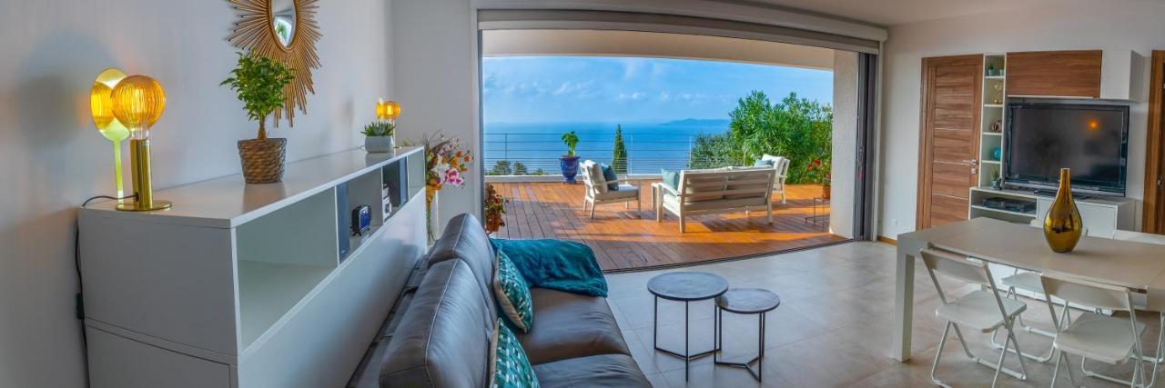 Vistazur Luxueux Appartement Avec Terrasse Et Piscine Le Le Rayol-Canadel-sur-Mer Exteriör bild