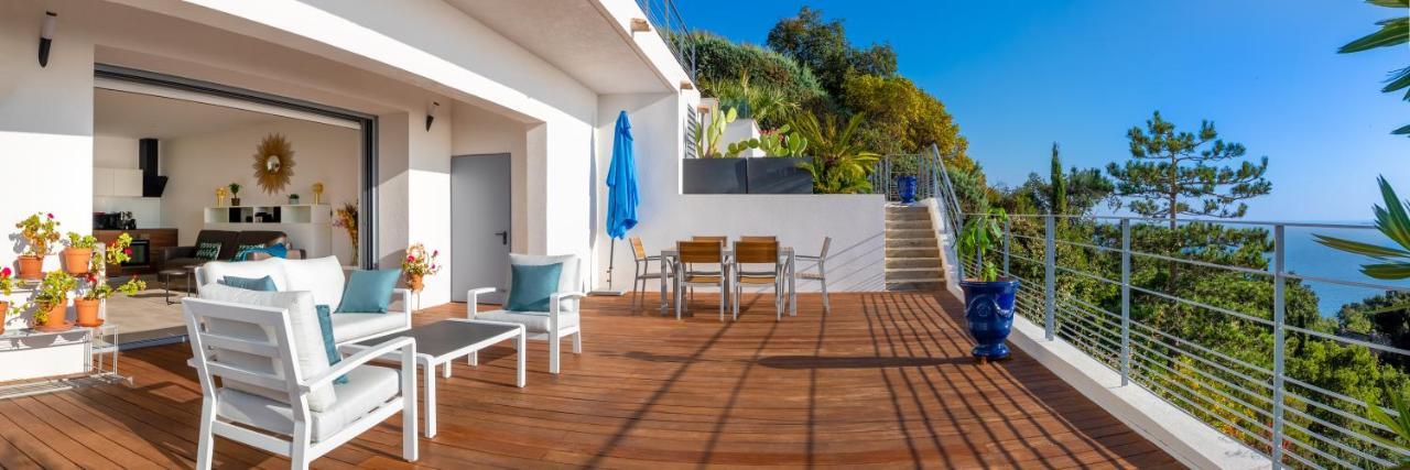 Vistazur Luxueux Appartement Avec Terrasse Et Piscine Le Le Rayol-Canadel-sur-Mer Exteriör bild