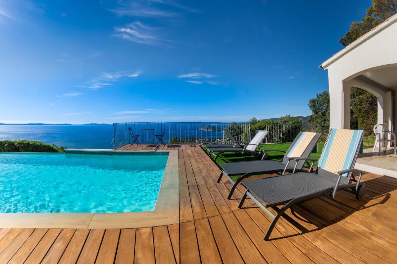 Vistazur Luxueux Appartement Avec Terrasse Et Piscine Le Le Rayol-Canadel-sur-Mer Exteriör bild