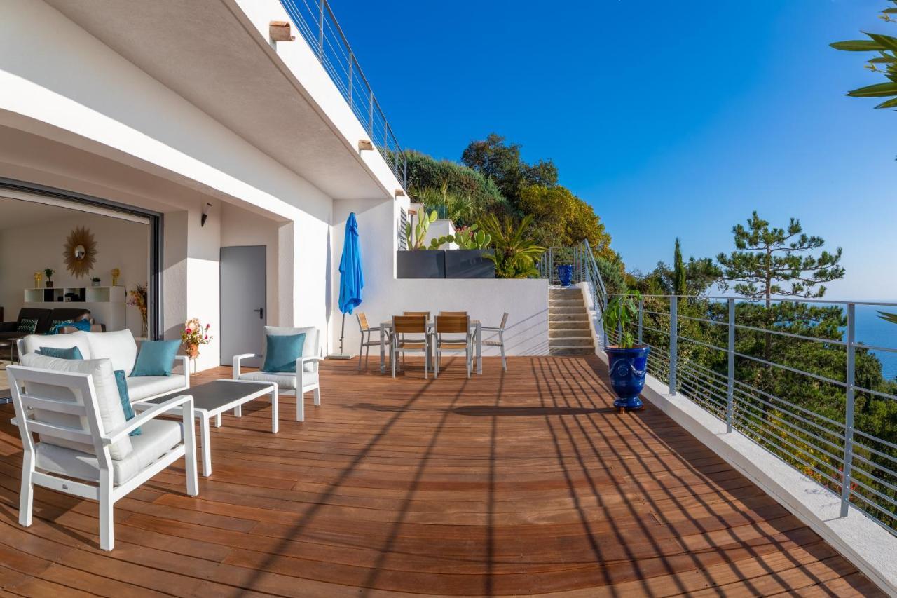 Vistazur Luxueux Appartement Avec Terrasse Et Piscine Le Le Rayol-Canadel-sur-Mer Exteriör bild