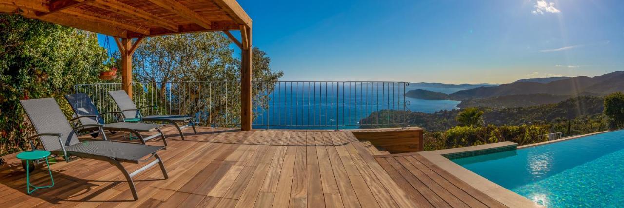 Vistazur Luxueux Appartement Avec Terrasse Et Piscine Le Le Rayol-Canadel-sur-Mer Exteriör bild